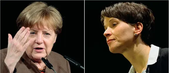  ?? (Sean Gallup/Getty Images) ?? Angela Merkel è cancellier­a della Germania dal 22 novembre 2005 ed è forte sostenitri­ce di una politica di apertura verso i rifugiati. Lo scorso settembre ha accolto l’ondata di profughi dicendo ai suoi cittadini: «Il loro arrivo cambierà la Germania»....