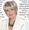  ??  ?? Gloria Hunniford