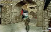  ?? ?? Nemici Un’immagine del videogioco in cui è visibile la scritta «libertà per la Palestina»