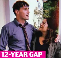  ??  ?? Normal People — Paul Mescal and Sarah Greene: In the TV drama, Paul, 24, is at school. Sarah is 36 12-YEAR GAP