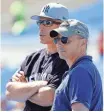  ?? KIM KLEMENT, USA TODAY SPORTS ?? Under Joe Girardi, left, and Brian Cashman, the Yankees have recommitte­d to homegrown talent.