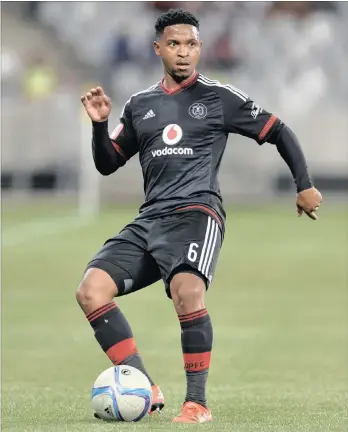 ??  ?? Thandani Ntshumayel­o, formerly of Orlando Pirates, wants his day in court to clear his name after the SA Institute for DrugFree Sport found traces of cocaine in his urine sample.