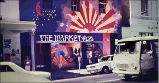  ?? COURTESY BRIAN O’DONNELL ?? The Market in Cape Town 1970, showing some of the murals we painted.