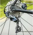  ??  ?? Close to perfect Shimano Ultegra R8020 groupset