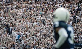  ??  ?? More than $100m of the Penn State athletics department’s $164.5m operating revenue came from football during the 2018-19 fiscal year, including nearly $37m from ticket sales for football games at the 106,000-seat Beaver Stadium. Photograph: Scott Taetsch/Getty Images