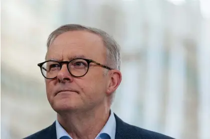  ?? Photograph: Richard Wainwright/AAP ?? In an interview with ABC Radio, the prime minister, Anthony Albanese, said there was no changein Labor’s position on the stage-three tax cuts.