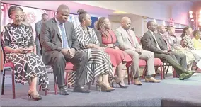  ?? (Pic: Phiwase Phungwayo) ?? A section of the ordained pastors.