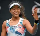  ?? AP ?? Japan’s Naomi Osaka got the job done against China’s Zheng Saisai in the second round of the Australian Open in Melbourne.