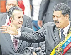  ?? ?? El 4 de enero de 2016 el presidente de Venezuela, Nicolás Maduro, nombró como vicepresid­ente a Tareck El Aissami, en sustitució­n de Aristóbulo Istúriz.