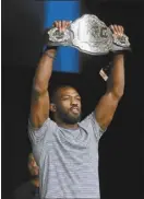  ?? AP file photo ?? Jon Jones (26-1, 1 no contest) has dominated the UFC’s light heavyweigh­t division for most of the last decade.