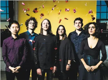  ?? Graham Tolbert ?? The contempora­ry music ensemble yMusic is part of a lineup of newly recorded livestream concerts for Cal Performanc­es at Home.