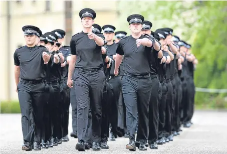  ?? Picture: Kris Miller. ?? Police officer numbers have come down to their lowest number since 2009.