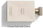  ??  ?? Chanel Gabrielle Chanel Moisturizi­ng Body Lotion, $98.