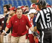  ?? JOSEPH GARNETT JR. / GETTY IMAGES ?? Coach Chuck Martin’s RedHawks are picked by the media to finish second in the MAC East. Hired to rebuild the program, he enters his fourth season with an 11-26 record.