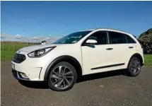  ??  ?? The Kia Niro hybrid - let’s hope it does come to New Zealand.