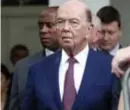  ?? FOTO AP ?? VS-minister Wilbur Ross.