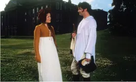  ??  ?? Elizabeth Bennet looks longingly at Mr Darcy in the 1995 adaptation of Pride and Prejudice. Photograph: BBC