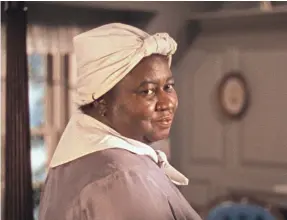  ?? WARNER BROS. HOME ENTERTAINM­ENT VIA AP ?? Hattie McDaniel won an Oscar for her role as Mammy in “Gone With the Wind.”