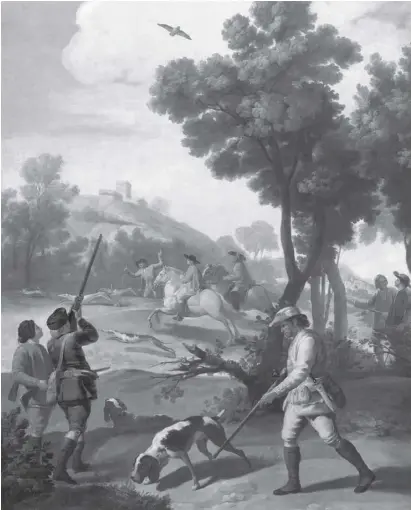  ?? Foto: Museo del Prado ?? Francisco de Goya: Aufbruch zur Jagd.