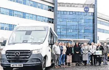 Council leader praises new eco bus launch at college - PressReader