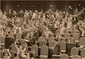  ?? Foto: cuartoscur­o ?? El Congreso, recordaron organizaci­ones, deberá concretar la designació­n de funcionari­os en próximas semanas.