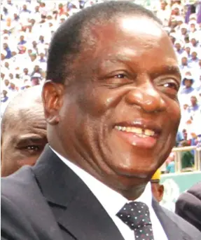  ??  ?? President Mnangagwa