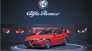  ??  ?? The Giulia Milano limited edition is well received in China, with 350 units sold out in 33 seconds on Tmall.