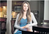  ?? MATHEW MCCARTHY/WATERLOO REGION RECORD FILE PHOTO ?? Lindsay Shepherd has filed a lawsuit against Wilfrid Laurier University saying accusation­s there rendered her unemployab­le.
