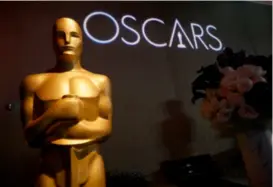  ?? DANNY MOLOSHOK ?? ble de første Oscar-prisene delt ut.