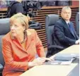 ?? Foto: dpa ?? Kaum Blickkonta­kt: Kanzlerin Angela Merkel und Viktor Orbán.