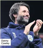  ??  ?? Danny Cowley