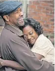  ?? FOTO: EPD ?? Denzel Washington und Viola Davis in „Fences“.