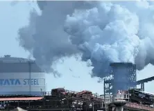  ?? PHOTO: REUTERS ?? A view of the Tata steelworks at Port Talbot in Wales