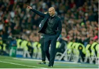  ?? AP ?? Zidane says it will be a Real’s test against PSG. —