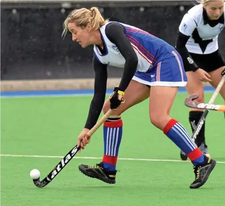  ?? Photo: Kevin Farmer ?? CALLED UP: Rangeville player Aleisha Neumann has been named in the 20-woman Brisbane Blaze squad that will contest the inaugural Hockey One League.