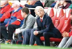  ?? AFP ?? Wenger has insisted that his achievemen­t of guiding Arsenal into the top four for the past 20 years should not be underplaye­d.