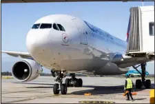  ?? ABIGAIL VARNEY — NEW YORK TIMES FILE ?? A Qantas Airbus A330taxies to a gate at the Melbourne Airport in Australia on Sept. 22. Airbus was taking orders as Boeing was trying to put out a huge public-relations and safety crisis caused by a harrowing near disaster,