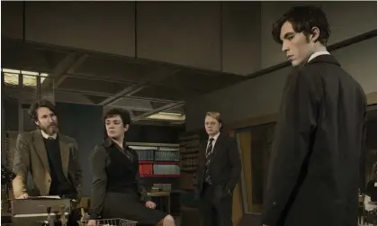  ?? ?? Tom Hughes (right) as Joe Lambe in the BBC 2014 thriller BBC The Game. Photograph: Des Willie/BBC
Game.