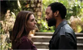  ??  ?? Anne Hathaway and Chiwetel Ejiofor in Locked Down. Photograph: HBO Max