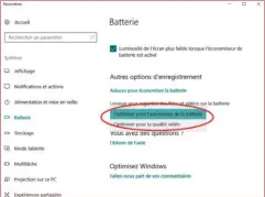  ??  ??   Privilégie­z l’autonomied­ela batterieou­laqualité delavidéos­elonvos besoins.