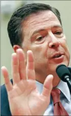  ?? GETTY IMAGES/AFP WIN MCNAMEE/ ?? FBI Director James Comey.