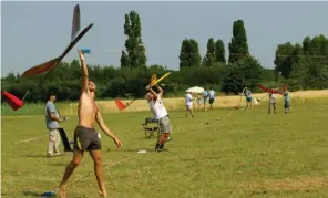  ??  ?? En FF2000, le lancement au sandow permet de ne pas trop faire souffrir les cellules (par rapport à un lancement au treuil).