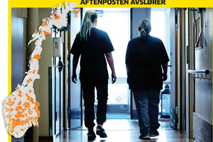  ?? FOTO: TOM A. KOLSTAD ?? Hobøl er en av 200 kommuner som har hatt avtale med vikarbyråe­t Orange Helse. Sykepleier­ne på bildet jobber ikke for selskapet.