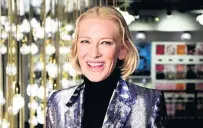  ??  ?? Cate Blanchett says she loved working with female directors