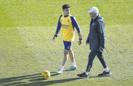  ?? // EFE ?? Arda Güler se ha entrenado con normalidad estos últimos días