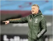  ?? Picture: JULIAN FINNEY/REUTERS ?? HUNGRY FOR MORE: Manchester United manager Ole Gunnar Solskjaer