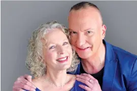  ??  ?? Hilary Henshaw and Will Conyers will bring the story and varied repertoire of Petula Clarke to Darnum with tribute “Downtown to Broadway” on Friday at 11am.