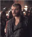  ??  ?? Euron Greyjoy (Pilou Asbæk) forms an alliance with Cersei.