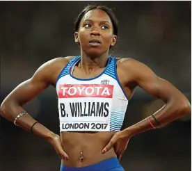  ??  ?? Speaking out: the Met apologised to sprinter Bianca Williams after pulling her over