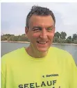  ?? FOTO: BÖLKE ?? Der Haaner Edwin Bölke bereitet sich derzeit auf den Athen-Marathon im Herbst vor.